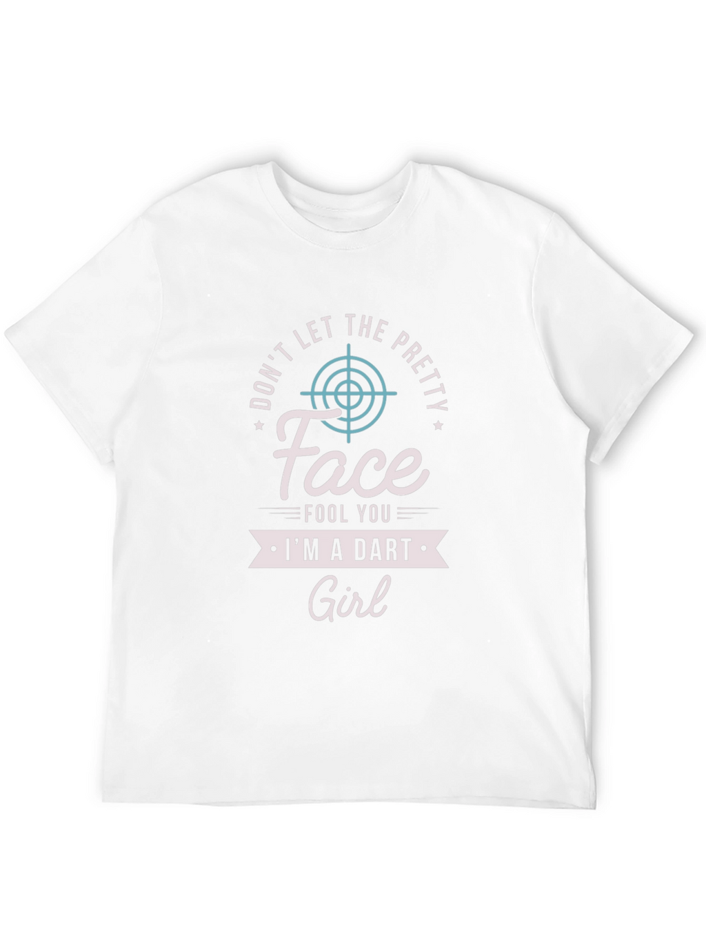 Dart Girl Graphic T-Shirt - Funny Gift Tee