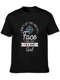 Dart Girl Graphic T-Shirt - Funny Gift Tee