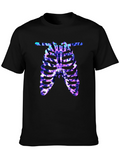 Tie Dye Rib Cage Graphic Tee