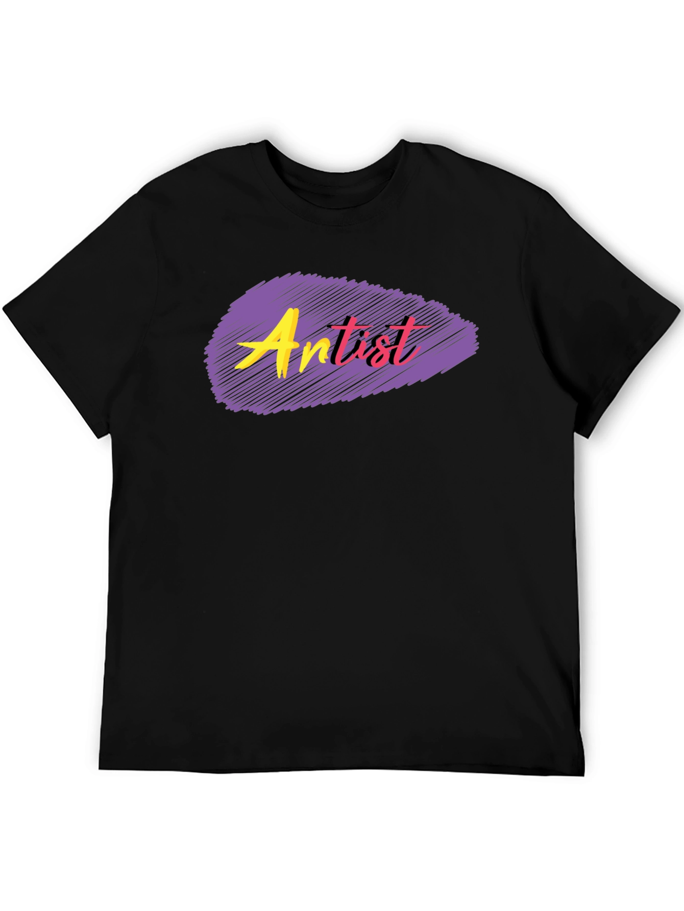 Artist T-Shirt - Black Graphic Tee
