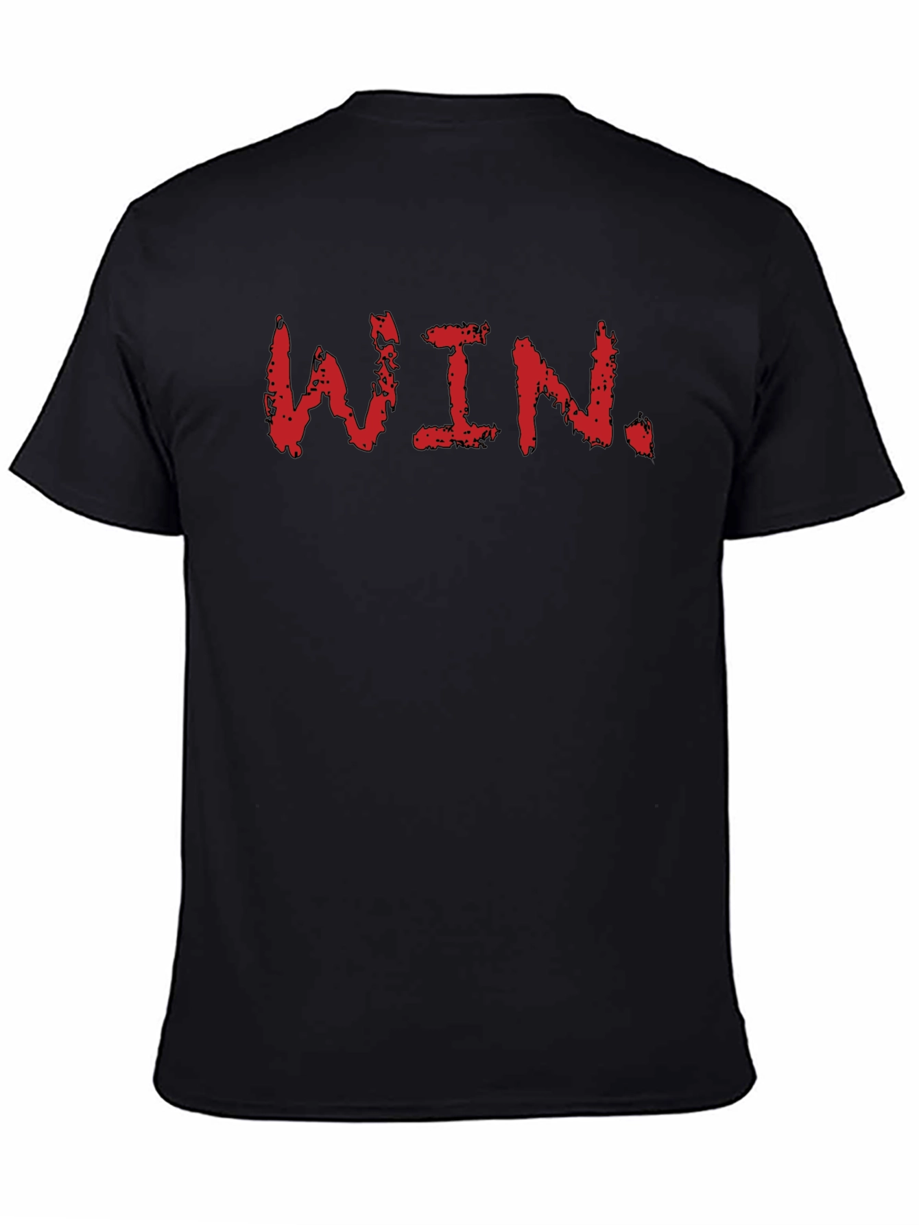 Bold WIN Graphic Tee - Black