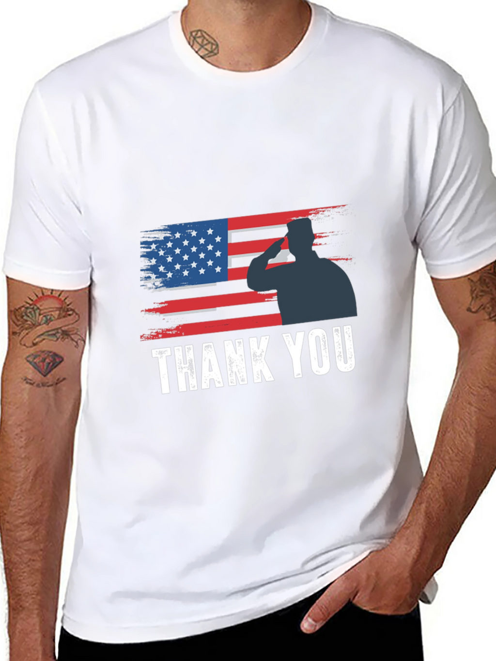 Thank You Veteran Graphic Tee