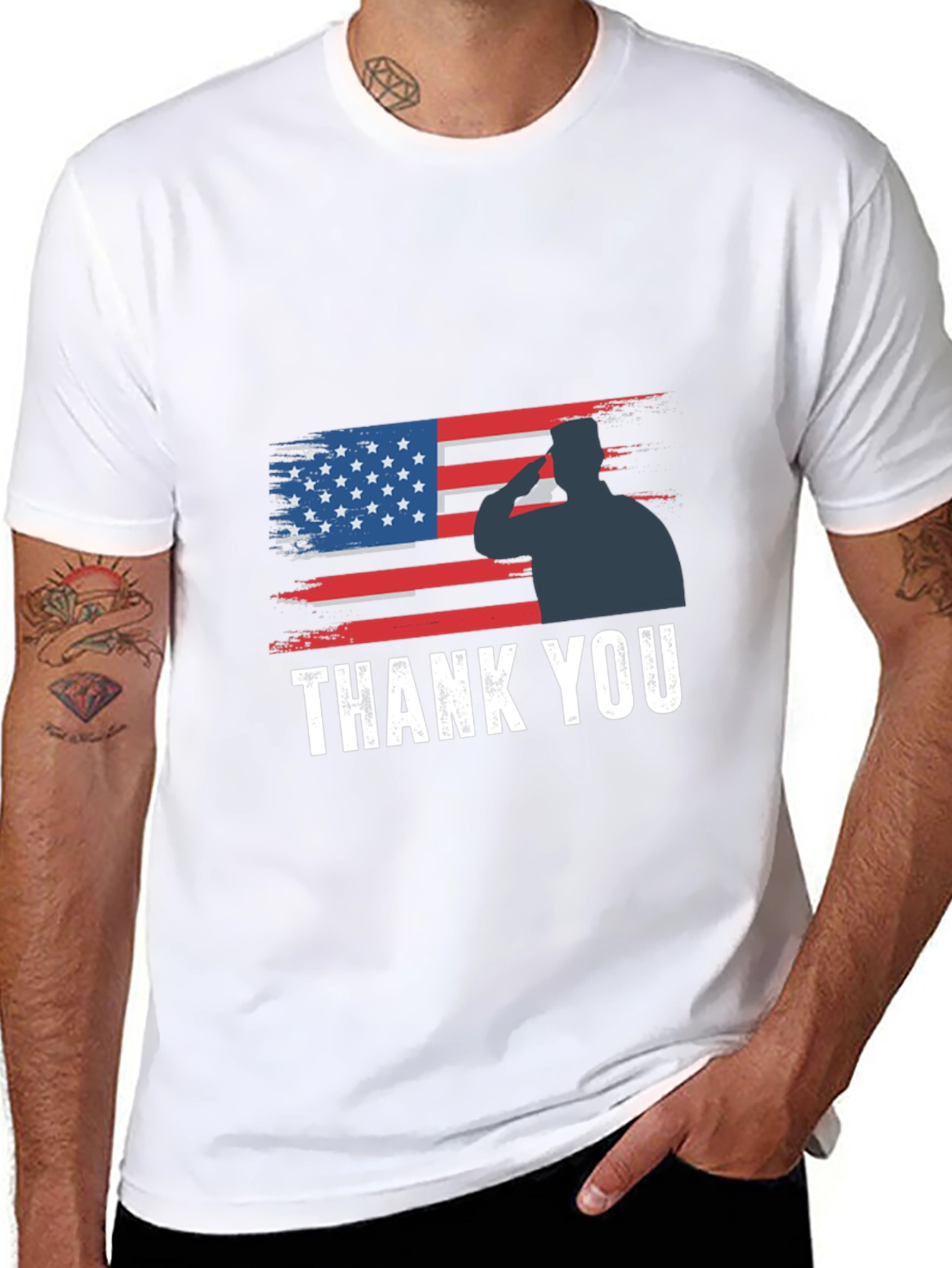 Thank You Veteran Graphic Tee