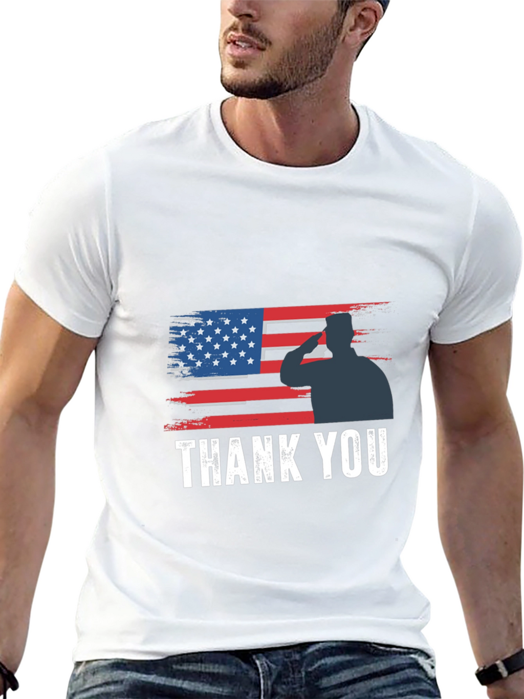 Thank You Veteran Graphic Tee
