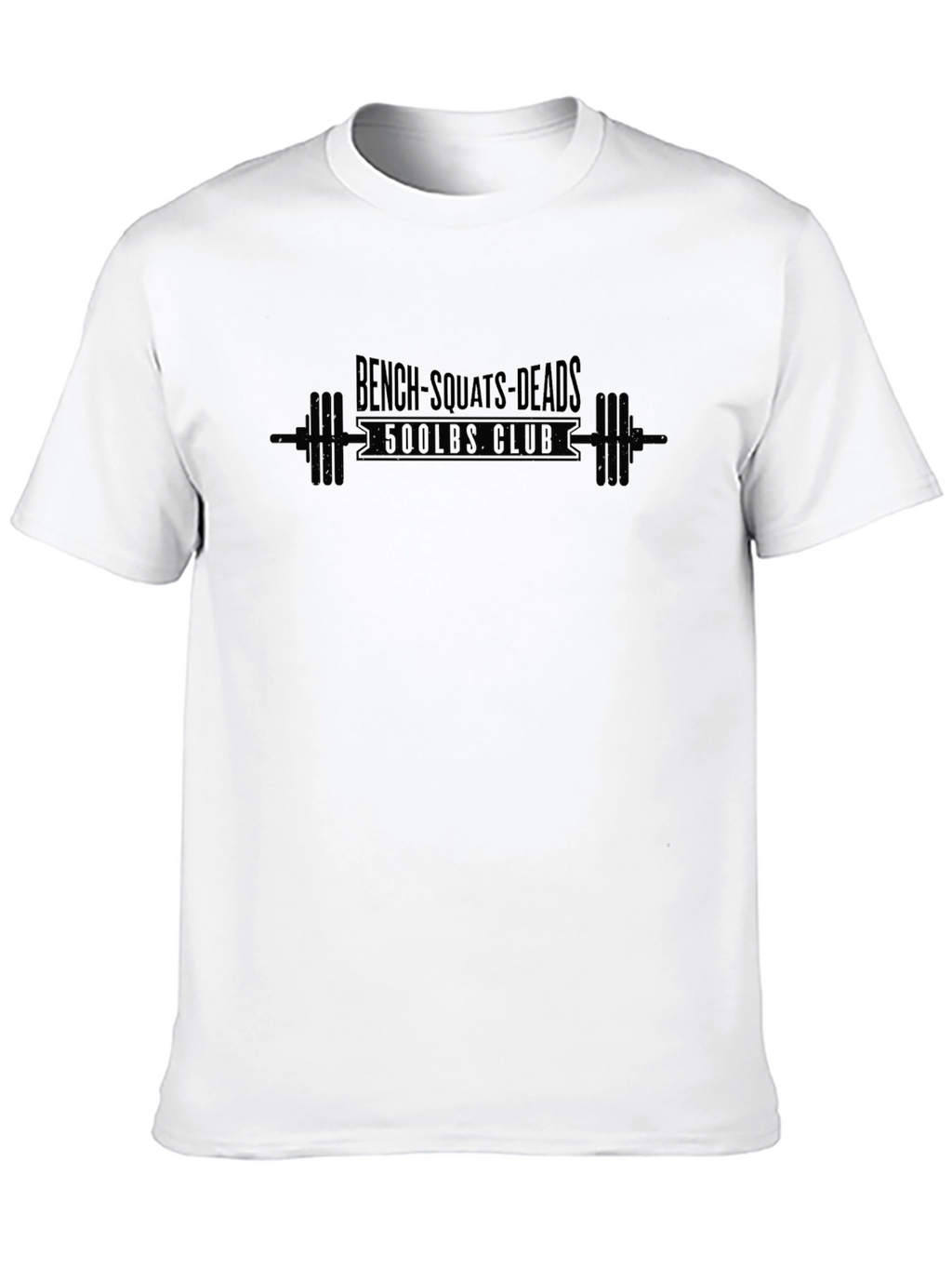 Bench Squats Deadlifts 500 Club T-Shirt