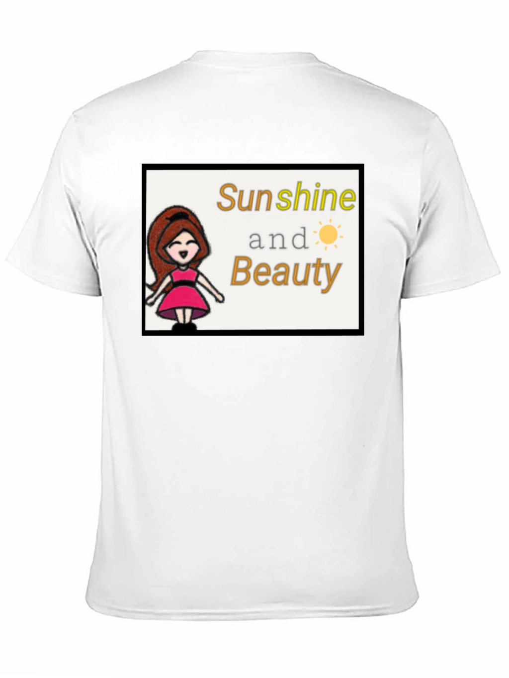 Sunshine & Beauty Tee - Cute Graphic T-Shirt