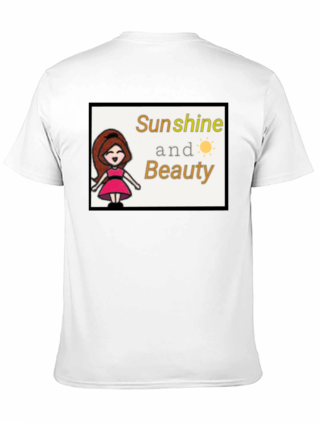 Sunshine & Beauty Tee - Cute Graphic T-Shirt