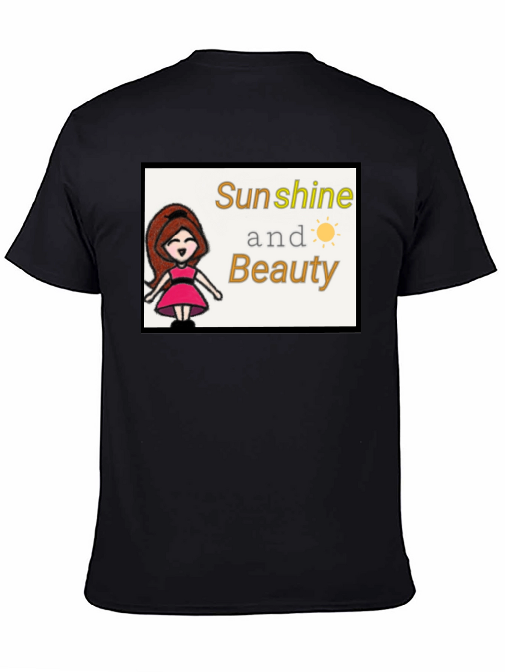 Sunshine & Beauty Tee - Cute Graphic T-Shirt