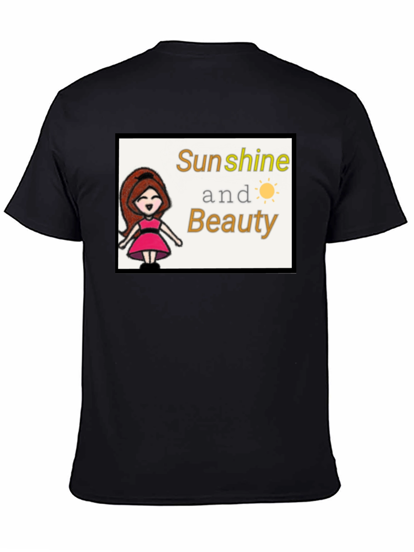 Sunshine & Beauty Tee - Cute Graphic T-Shirt