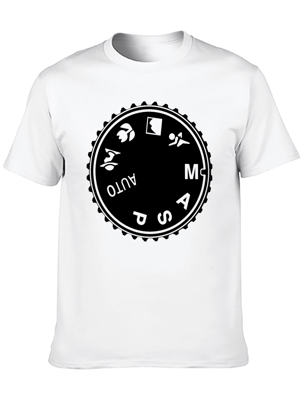 Camera Mode Dial Graphic T-Shirt