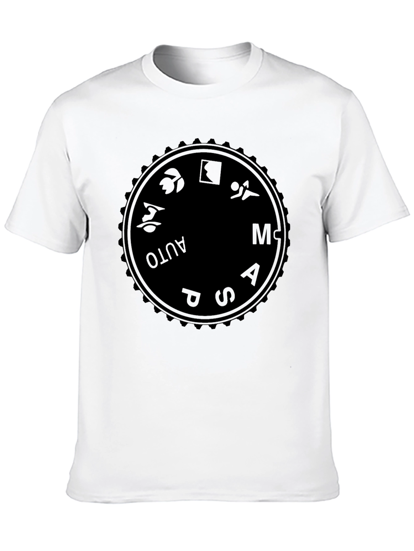 Camera Mode Dial Graphic T-Shirt