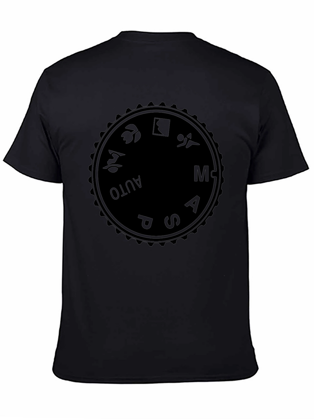Camera Mode Dial Graphic T-Shirt