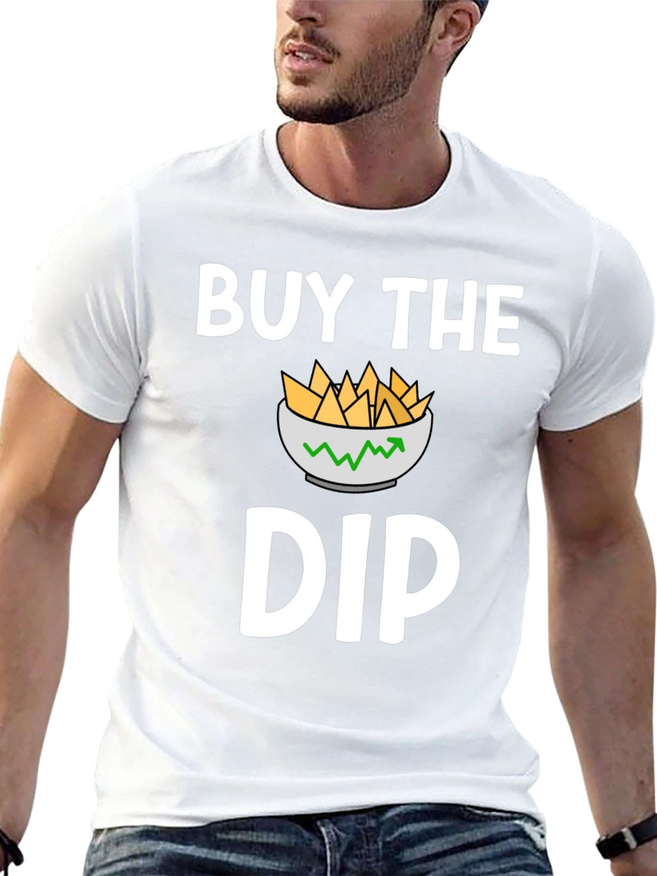 Buy The Dip Graphic Tee - Crypto Investor Shirt