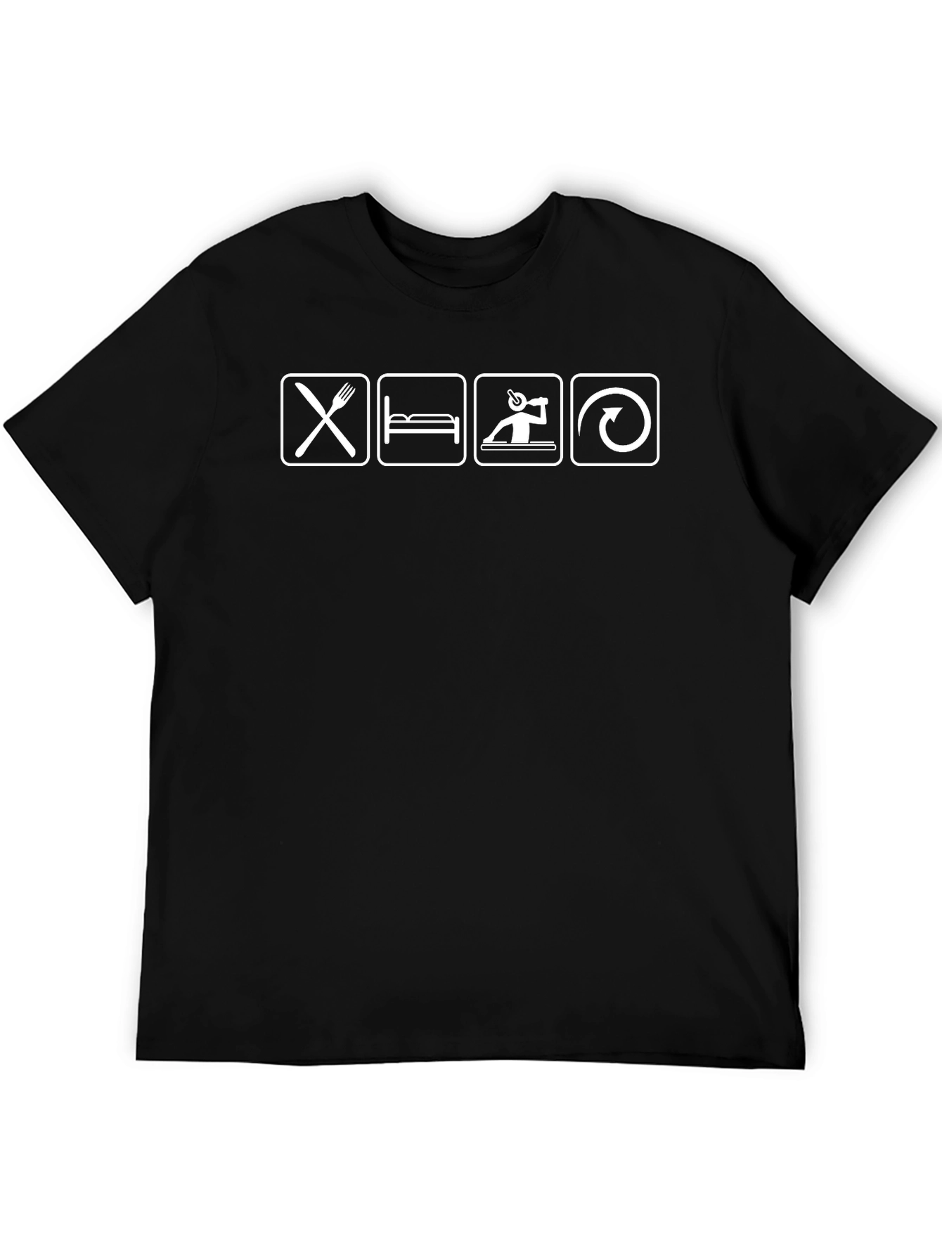 Eat Sleep Rave Repeat Funny T-Shirt