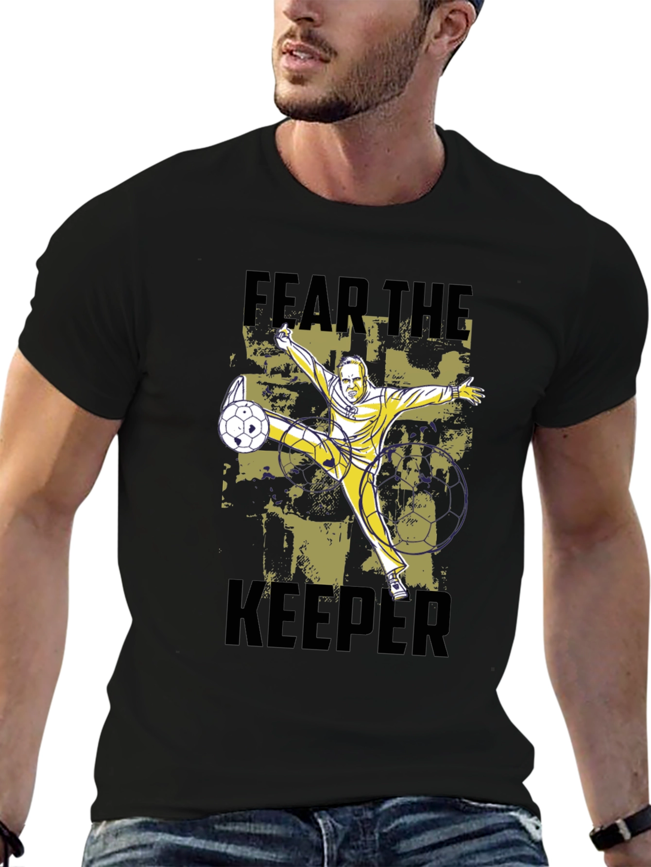 Fear The Keeper Soccer T-Shirt