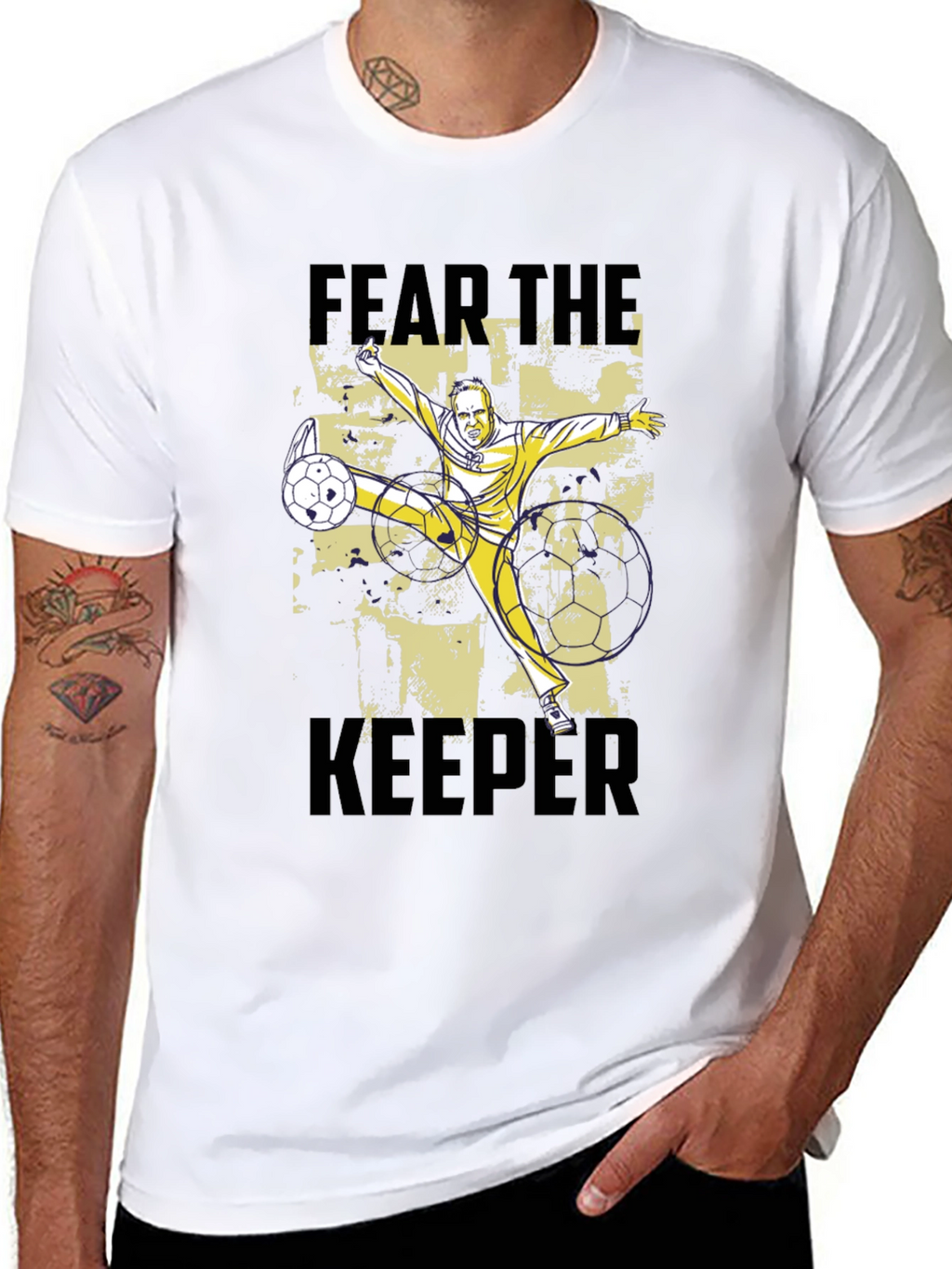 Fear The Keeper Soccer T-Shirt