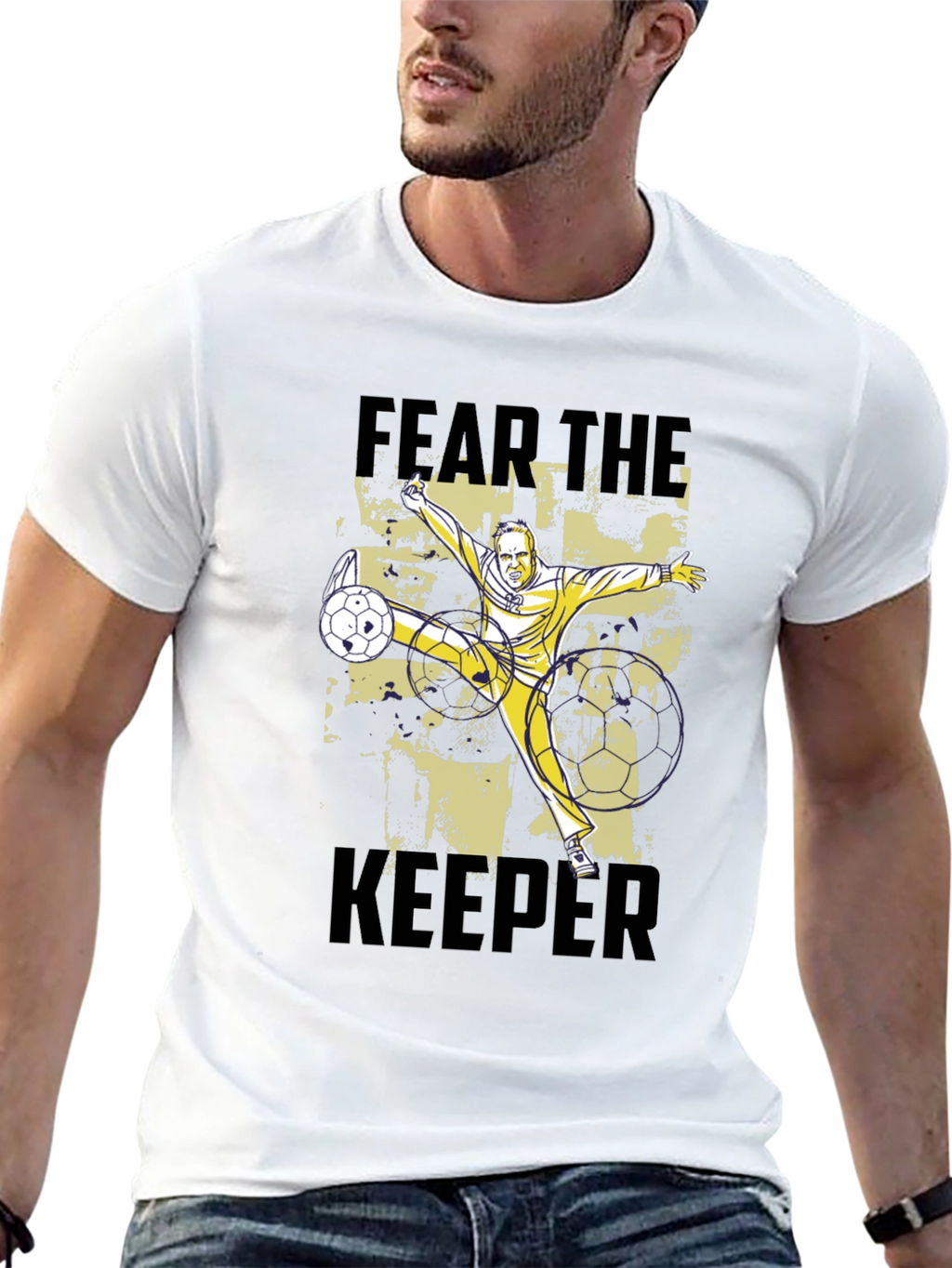 Fear The Keeper Soccer T-Shirt