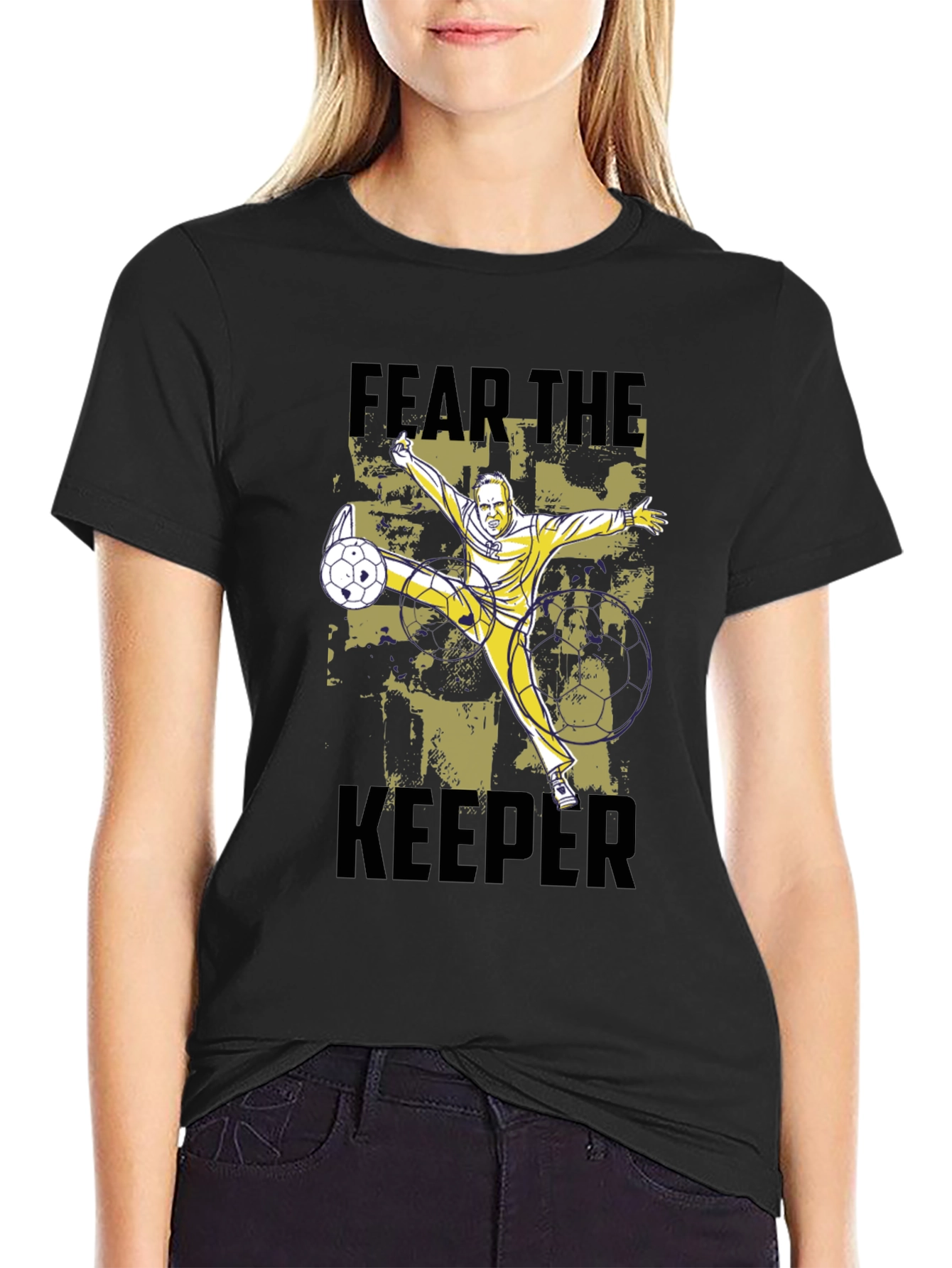 Fear The Keeper Soccer T-Shirt