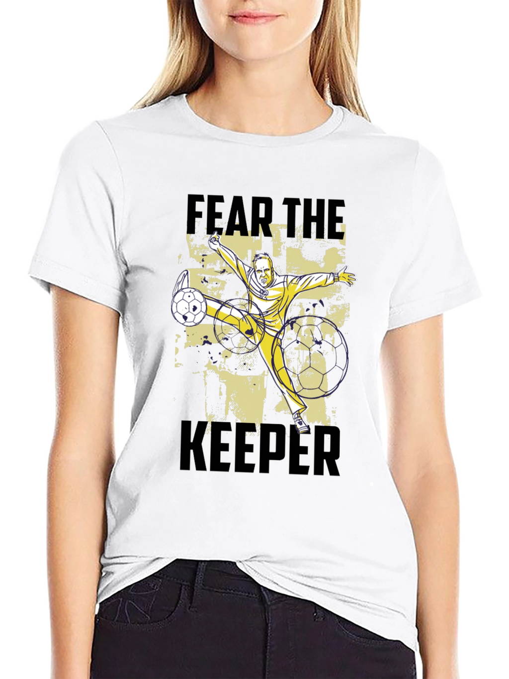 Fear The Keeper Soccer T-Shirt