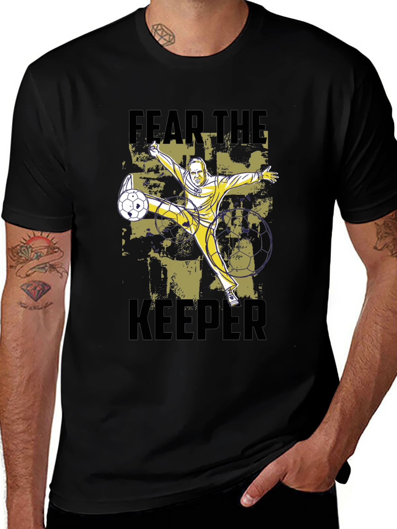 Fear The Keeper Soccer T-Shirt