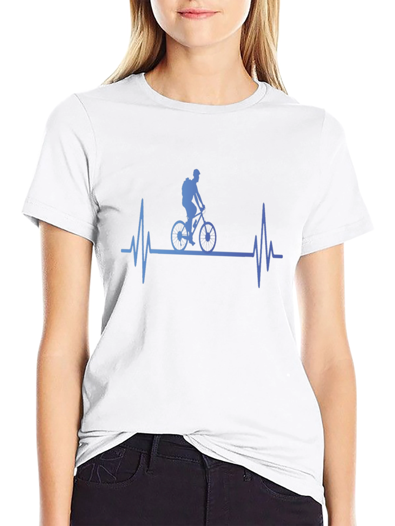 Cycling Heartbeat T-Shirt