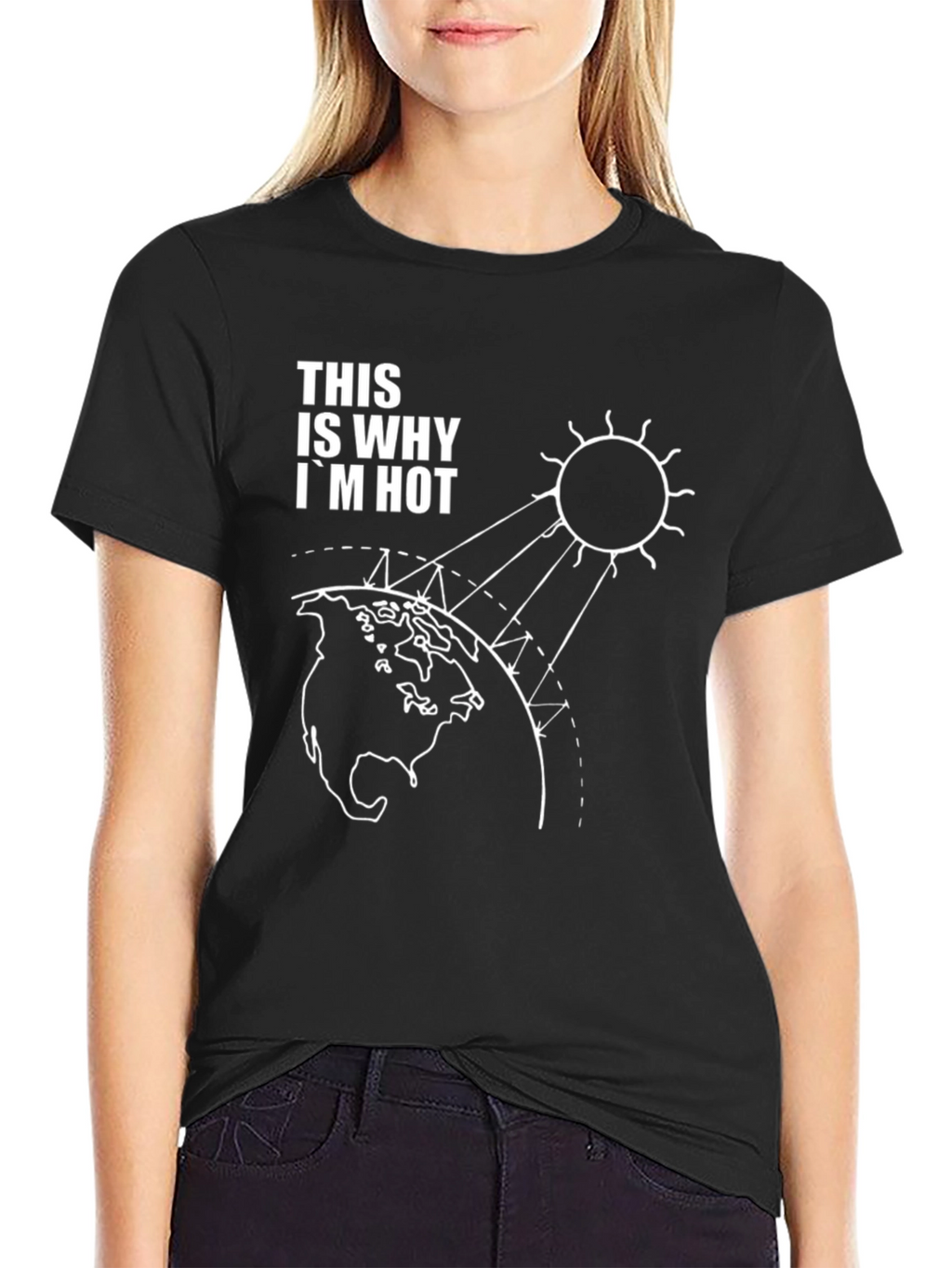 This Is Why Im Hot Graphic T-Shirt
