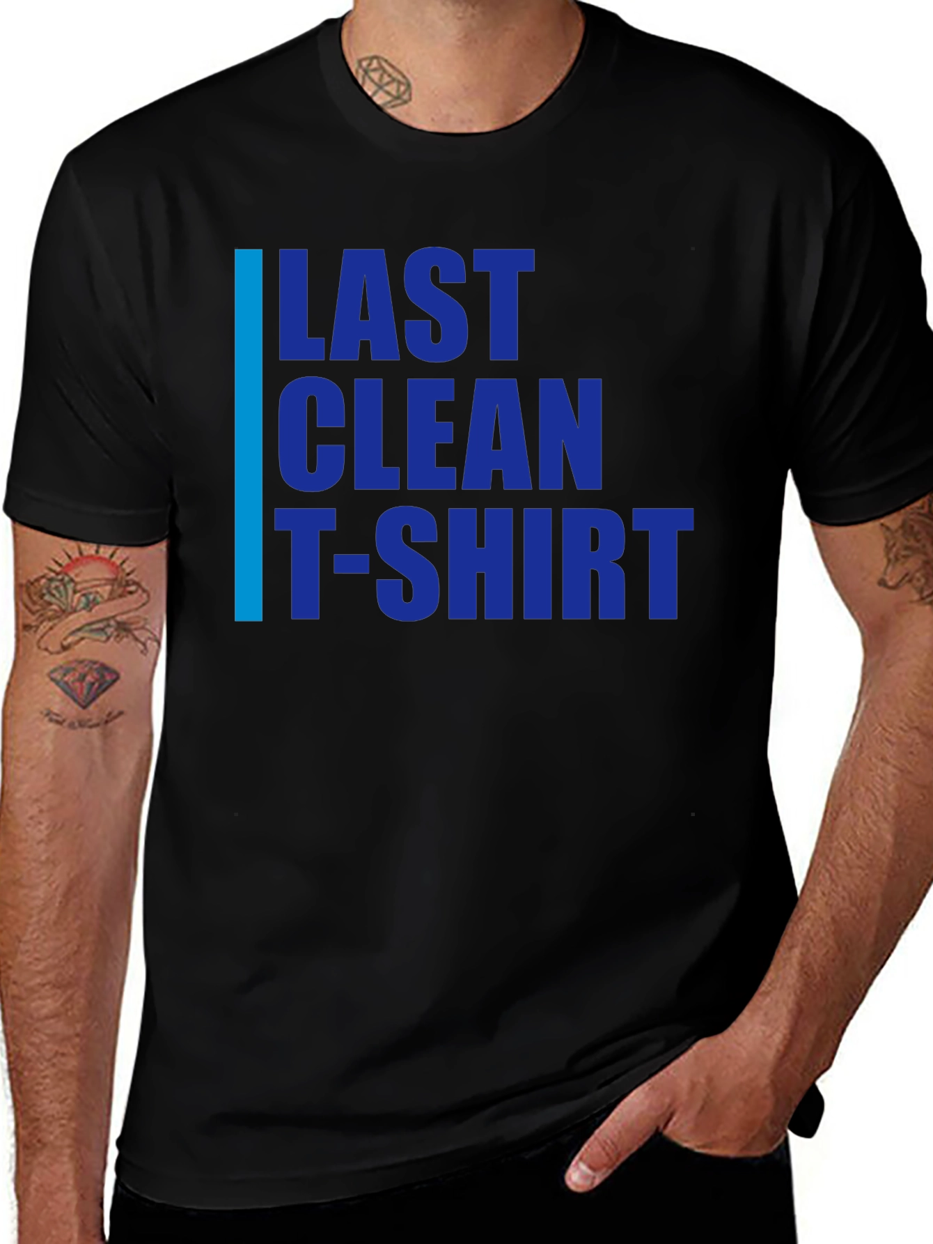 Last Clean T-Shirt Novelty Graphic Tee