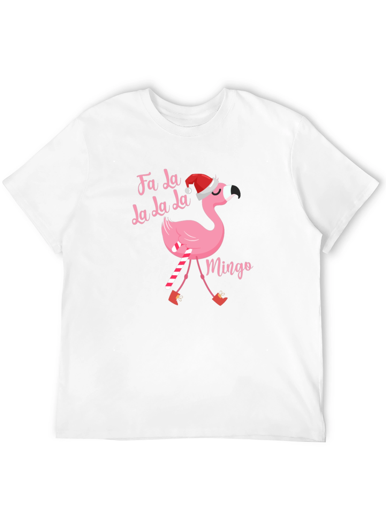 Fa La La Flamingo Christmas T-Shirt