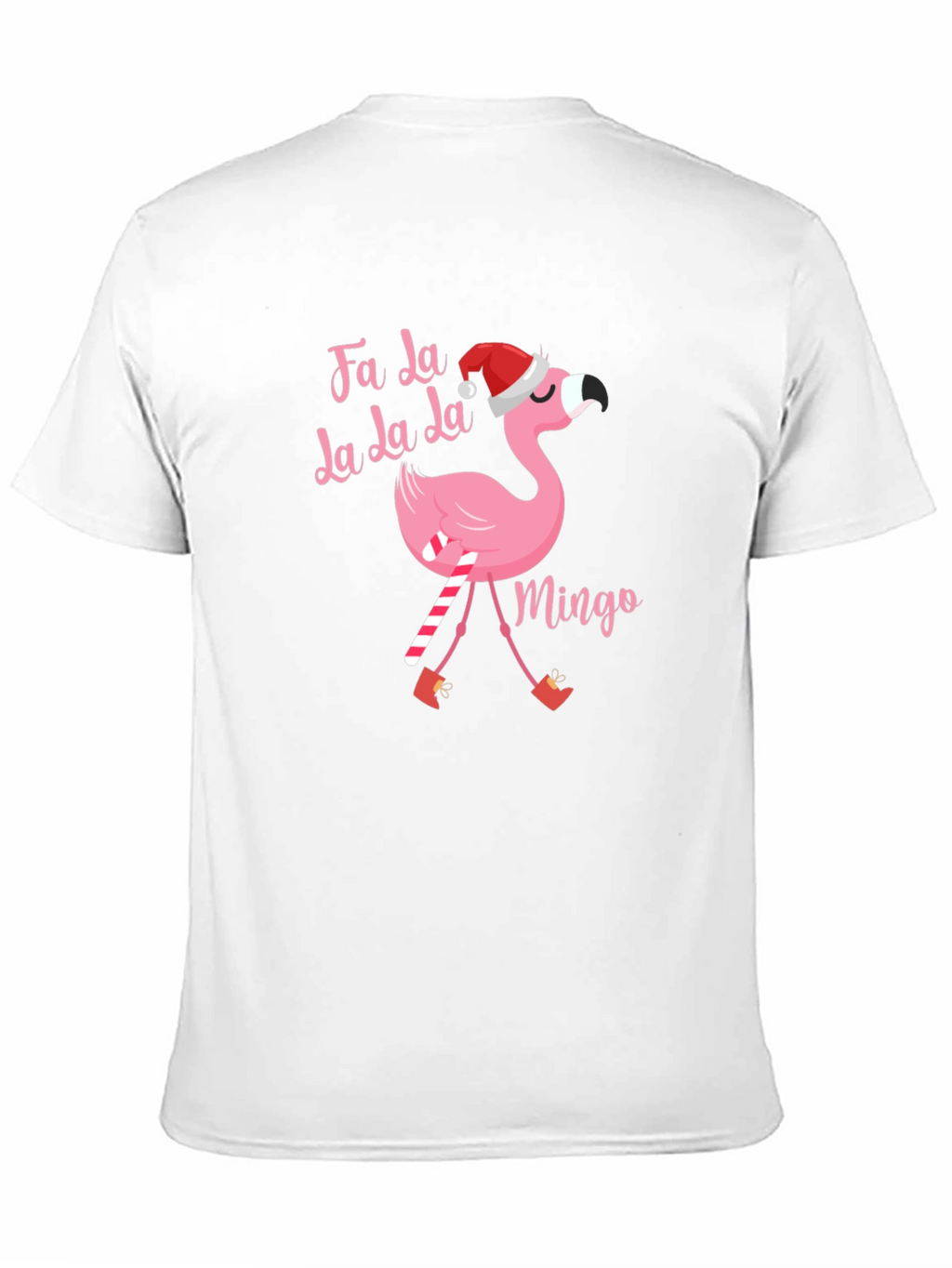 Fa La La Flamingo Christmas T-Shirt