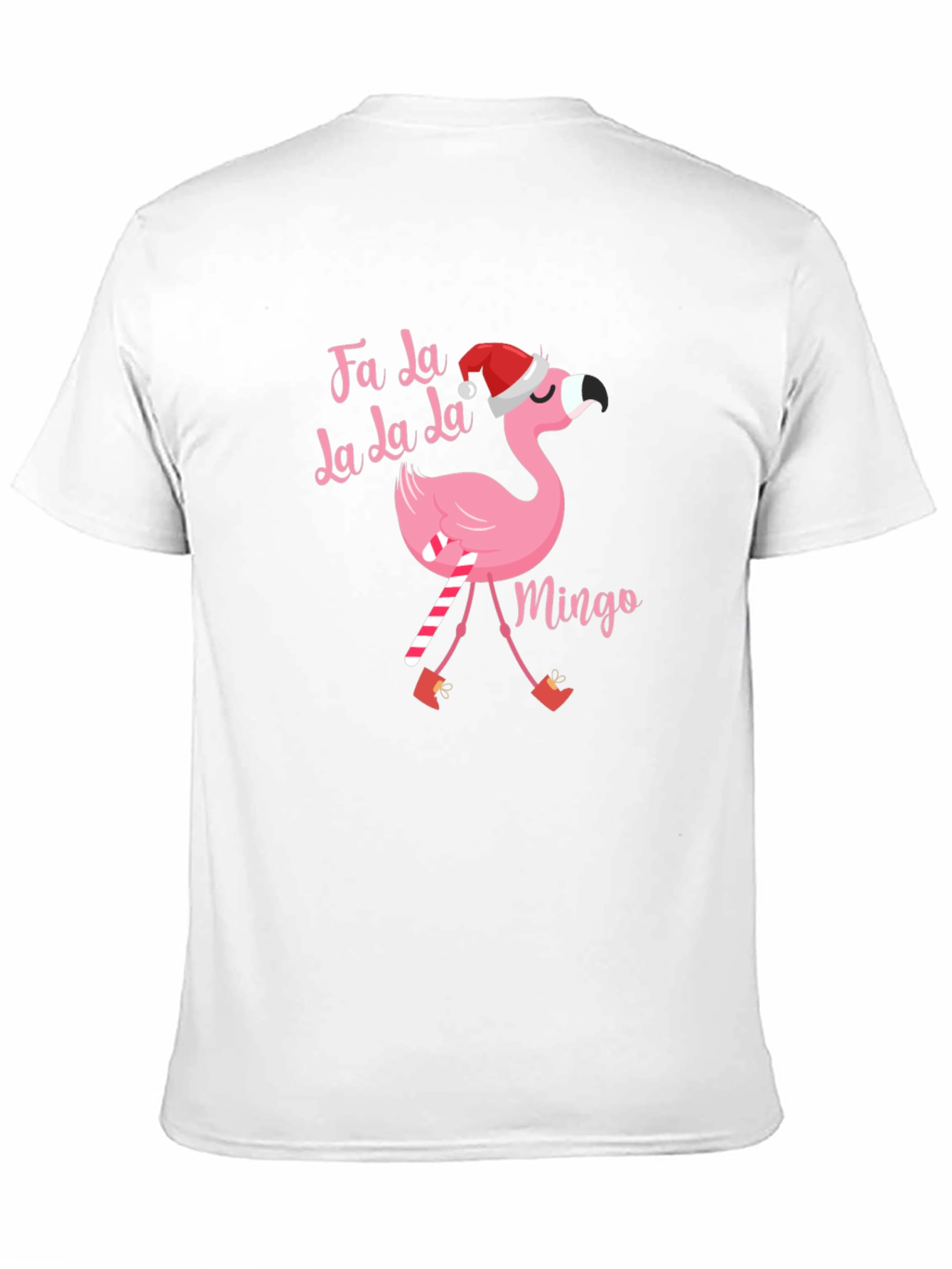 Fa La La Flamingo Christmas T-Shirt