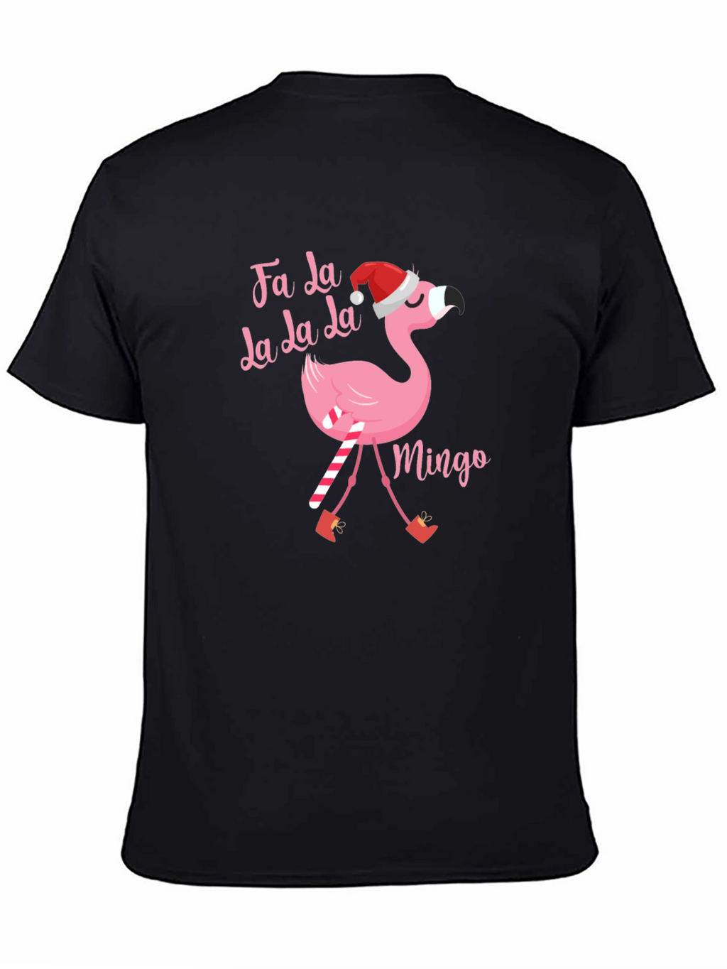 Fa La La Flamingo Christmas T-Shirt
