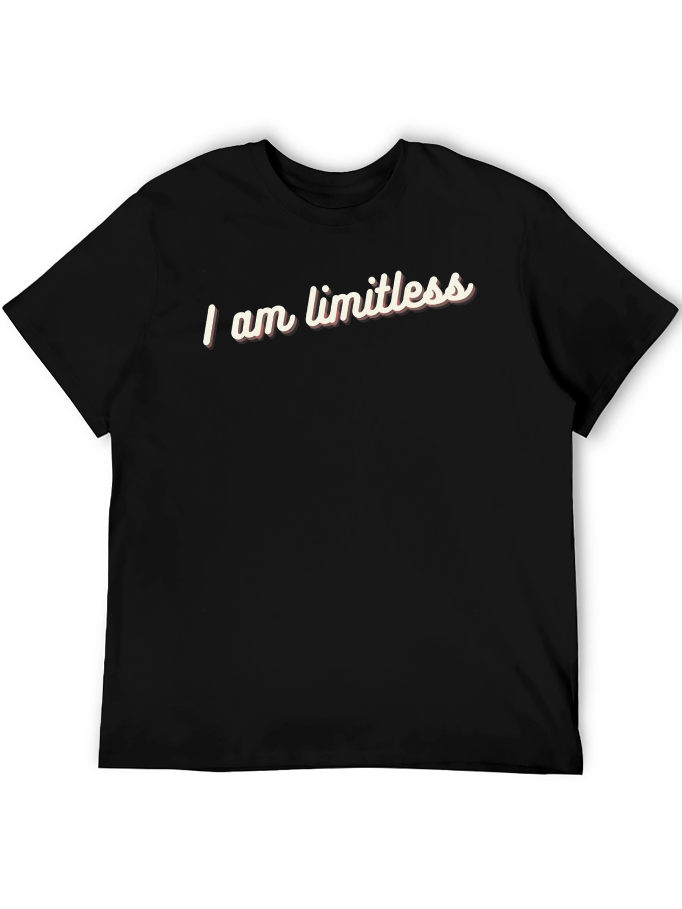 Limitless Black Graphic Tee