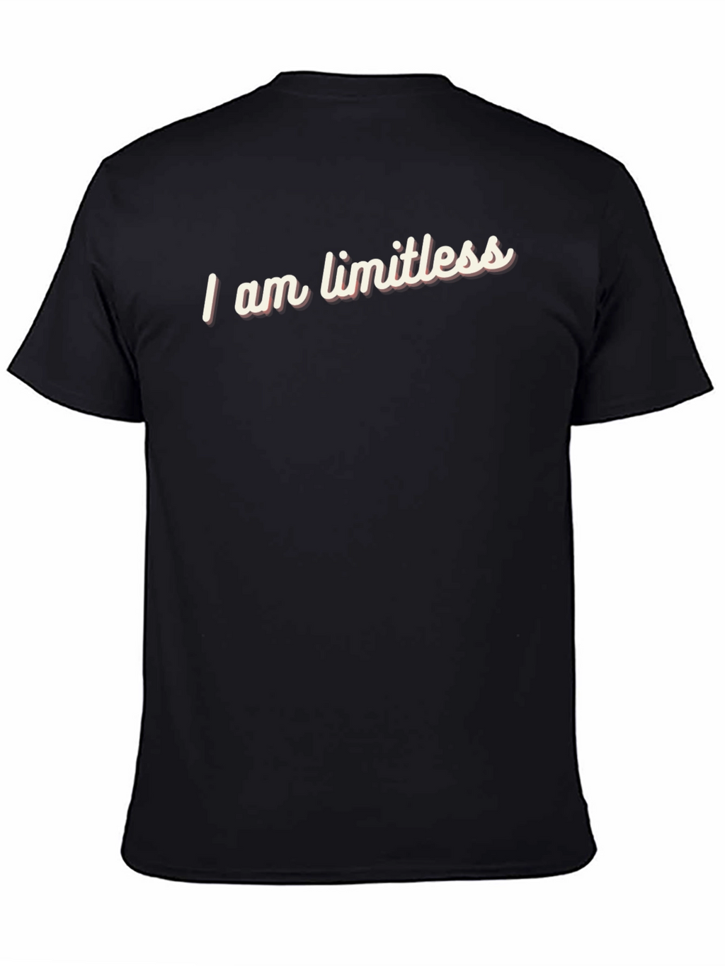 Limitless Black Graphic Tee