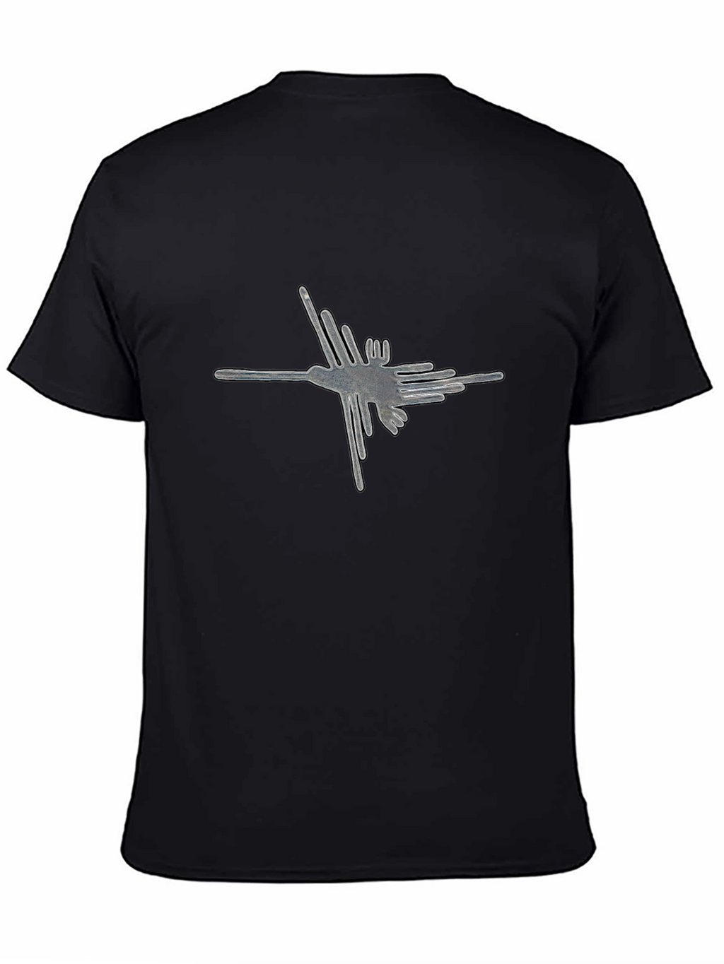 Nazca Lines Hummingbird Tee - Graphic Print Shirt