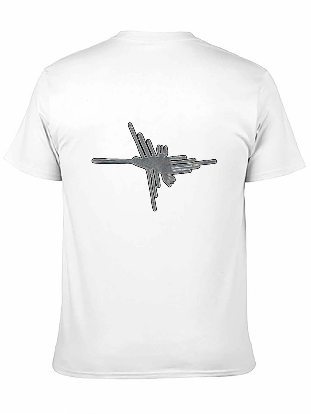 Nazca Lines Hummingbird Tee - Graphic Print Shirt