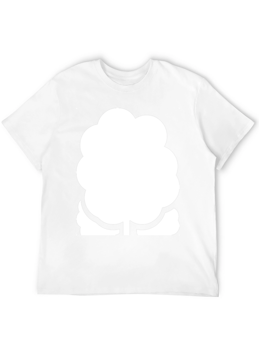 Modern Tree Graphic Black T-Shirt