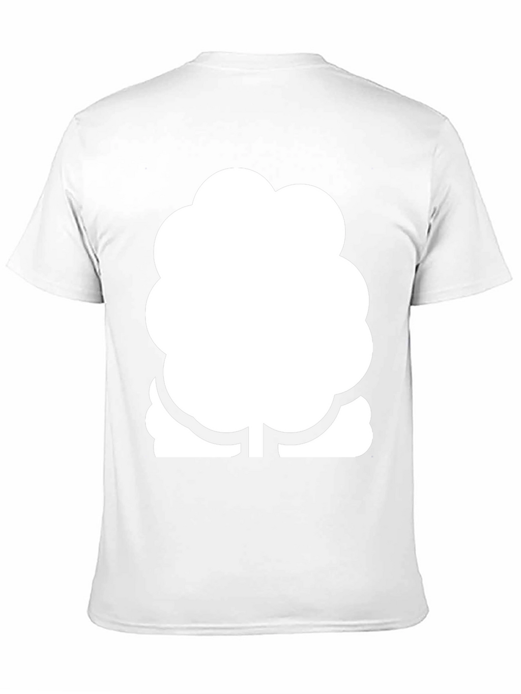 Modern Tree Graphic Black T-Shirt