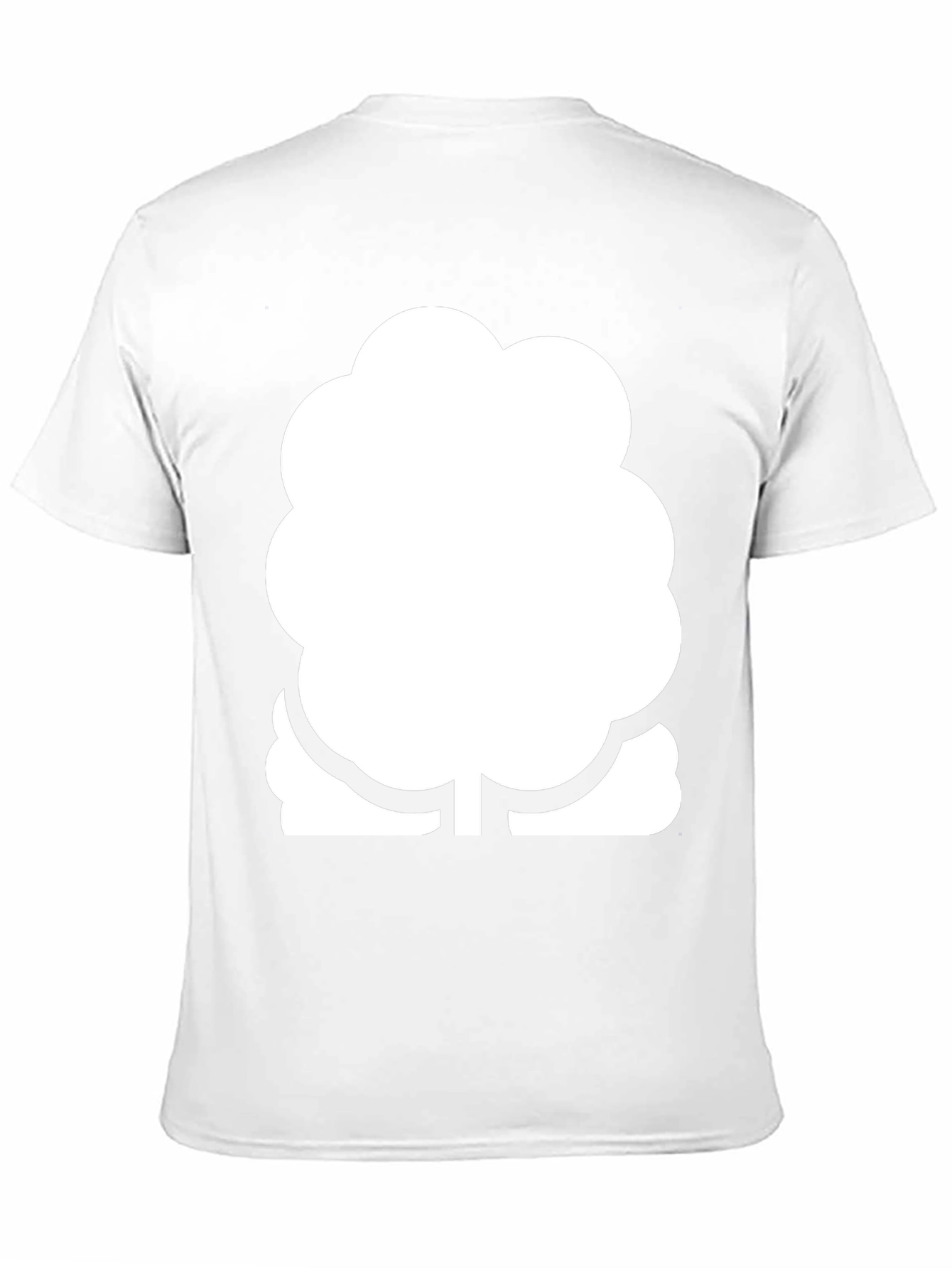 Modern Tree Graphic Black T-Shirt