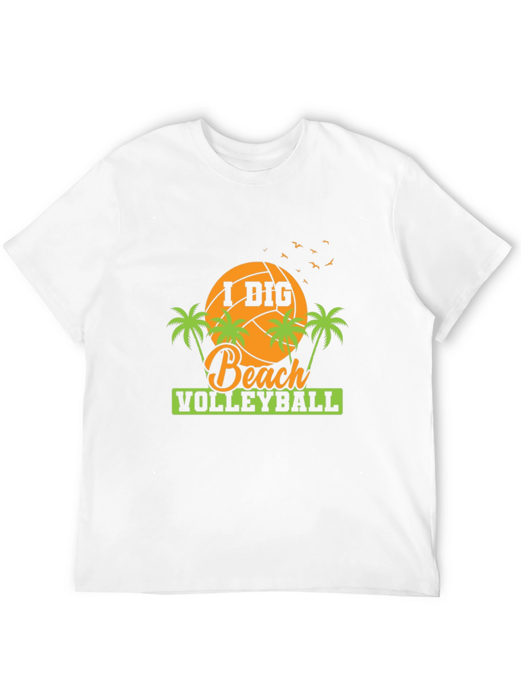 I Dig Beach Volleyball Graphic Tee