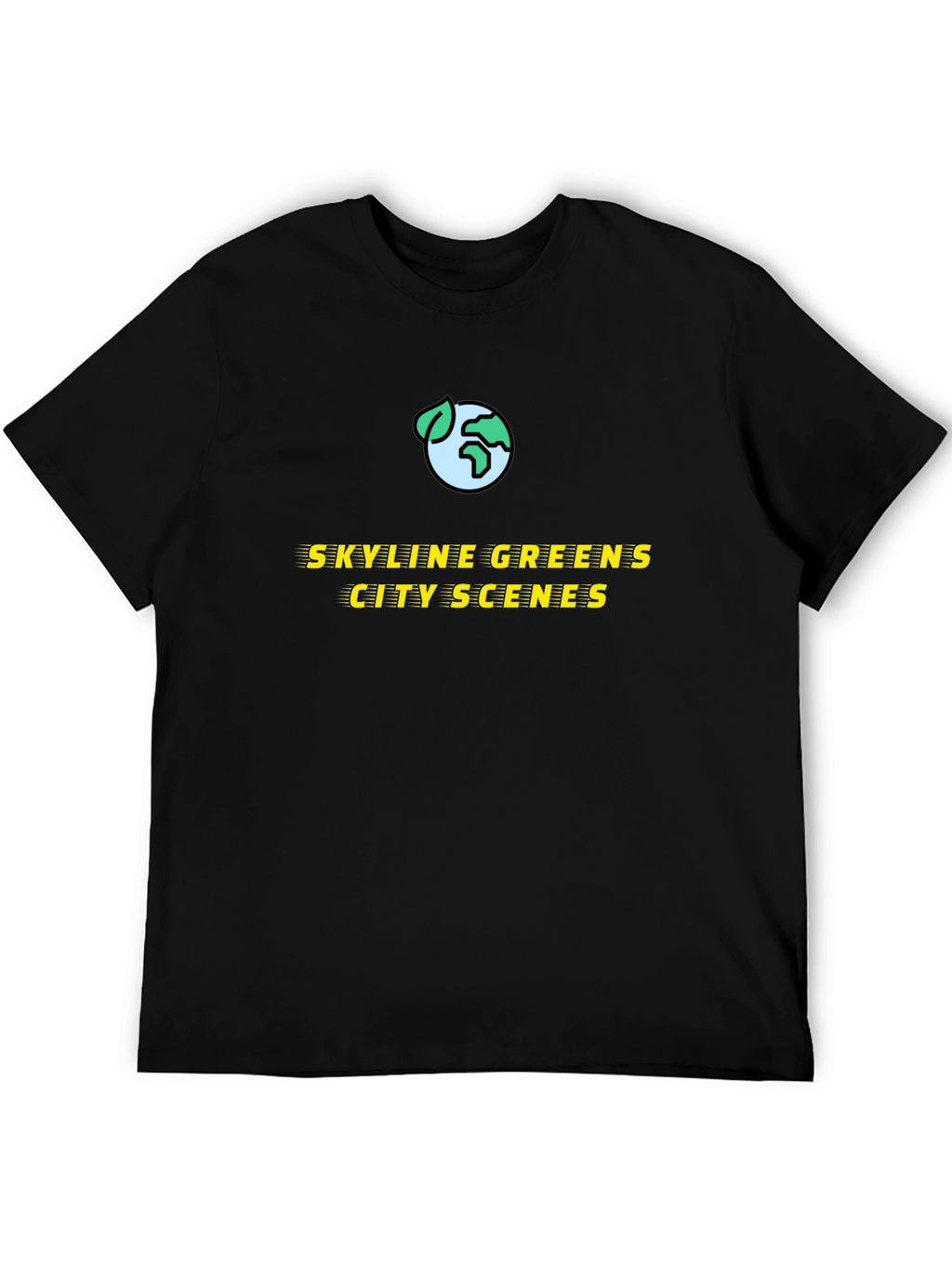 Skyline Greens City Scenes Graphic T-Shirt