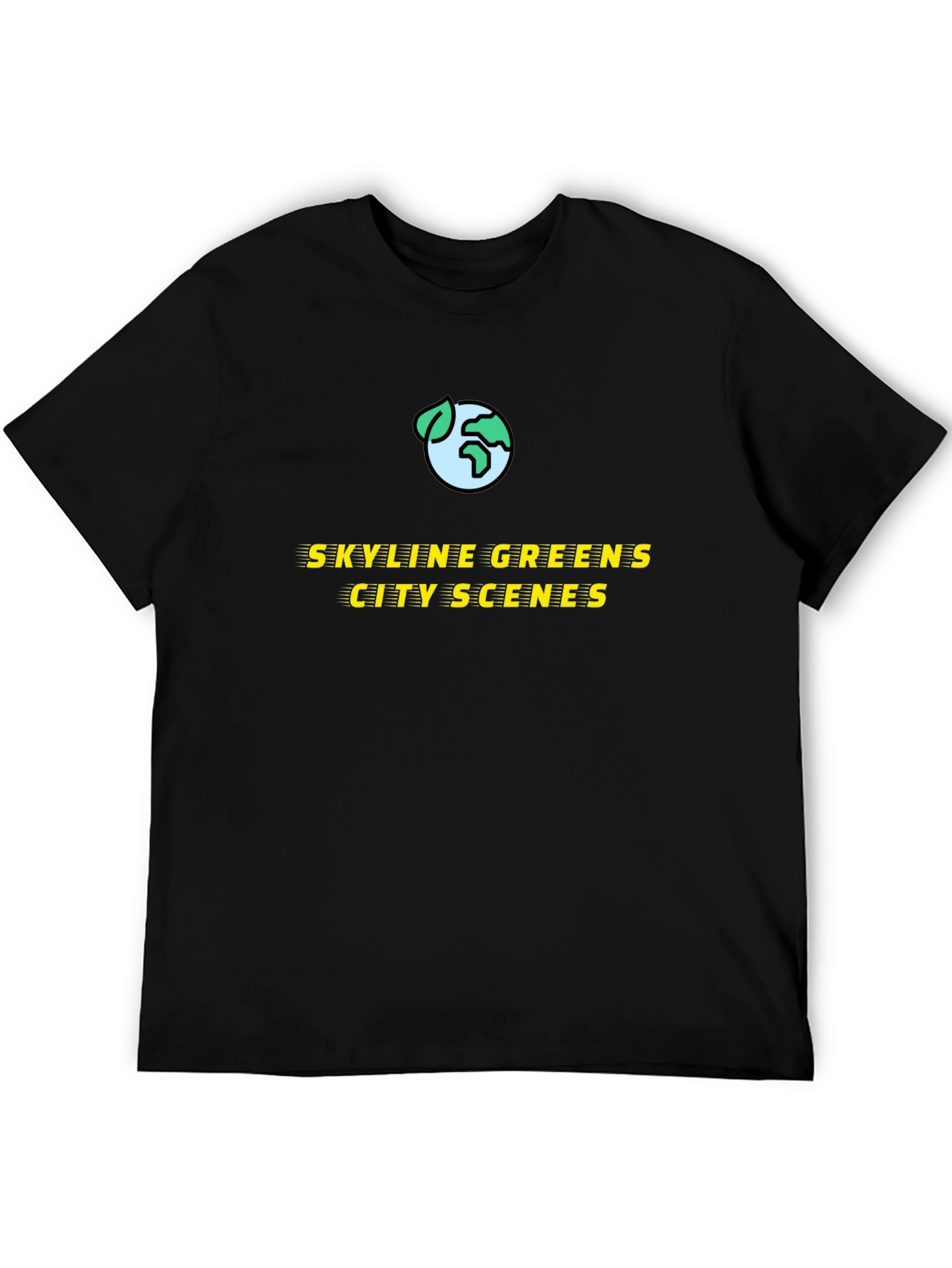 Skyline Greens City Scenes Graphic T-Shirt