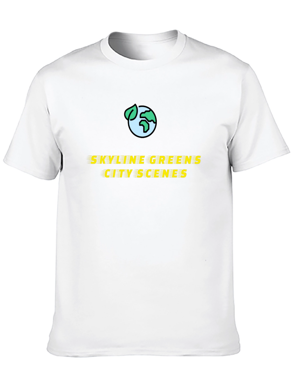 Skyline Greens City Scenes Graphic T-Shirt
