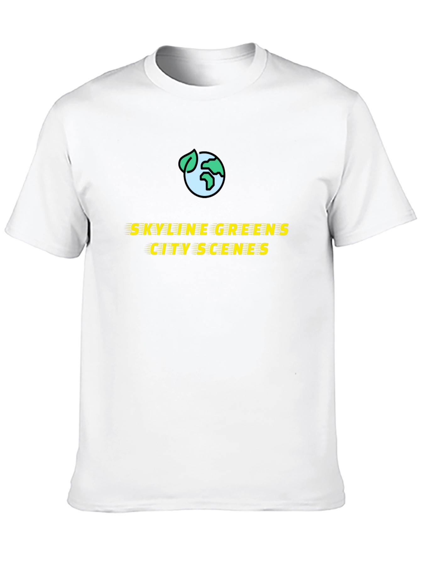Skyline Greens City Scenes Graphic T-Shirt