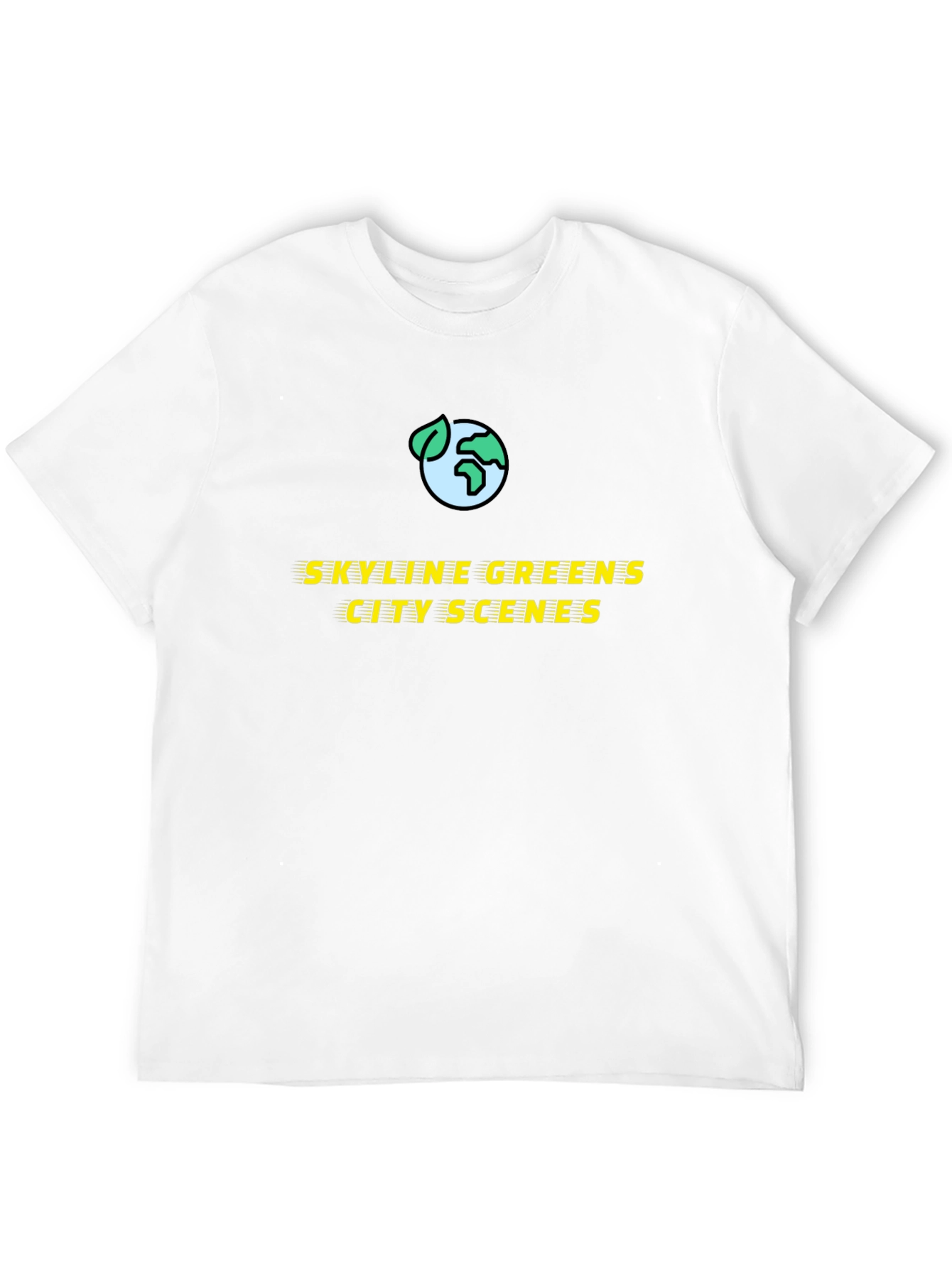 Skyline Greens City Scenes Graphic T-Shirt