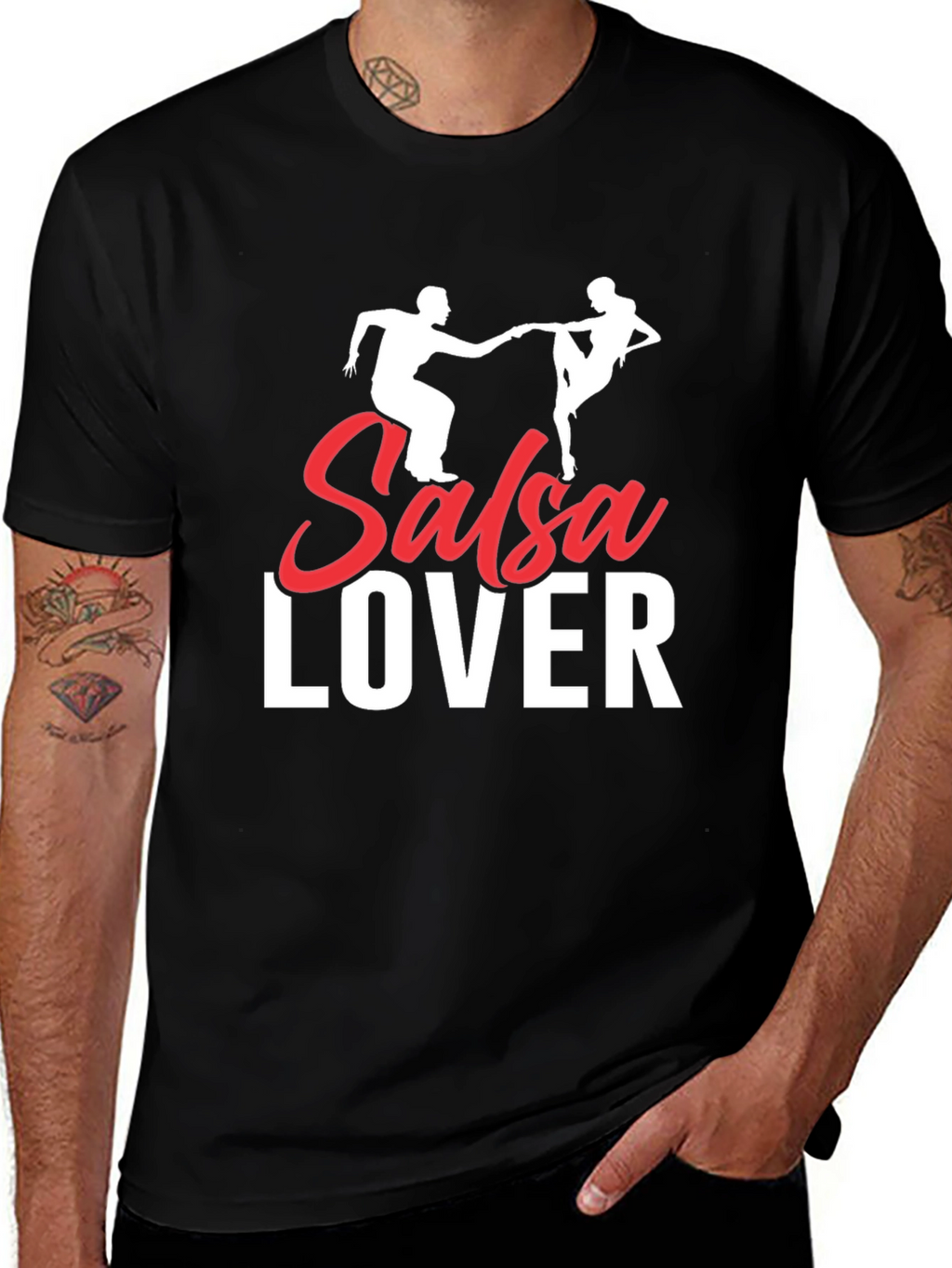 Salsa Lover Graphic Tee - Dance T-Shirt