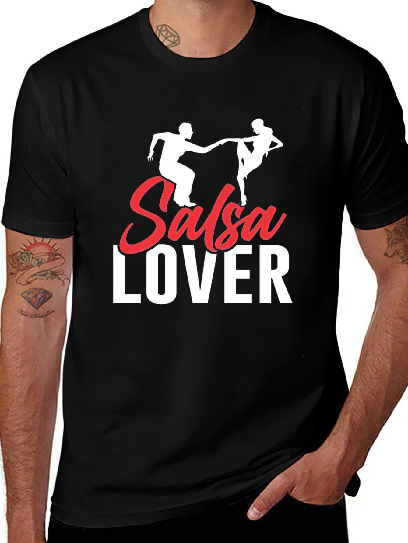 Salsa Lover Graphic Tee - Dance T-Shirt