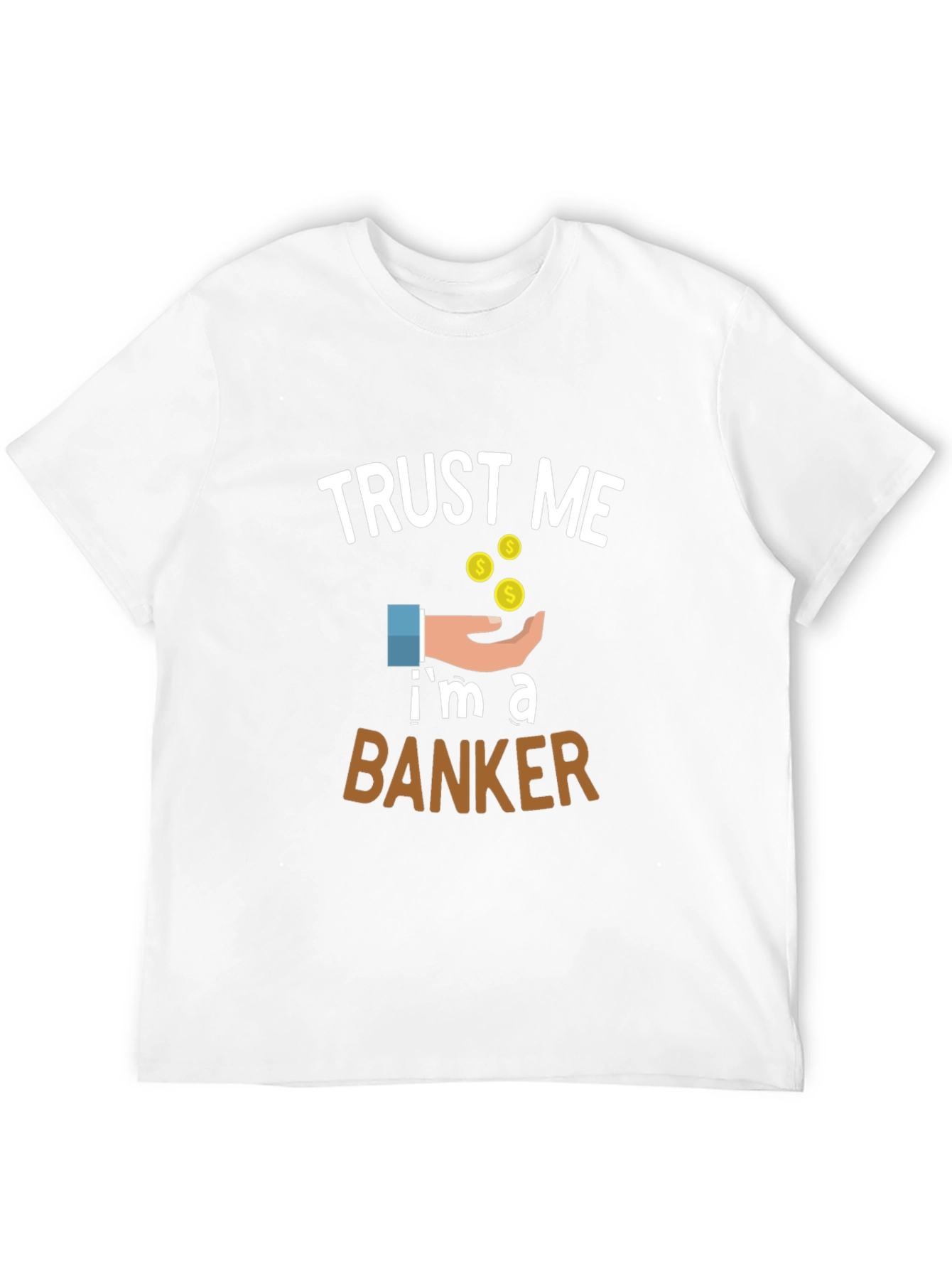 Trust Me Im a Banker Graphic Tee - Black