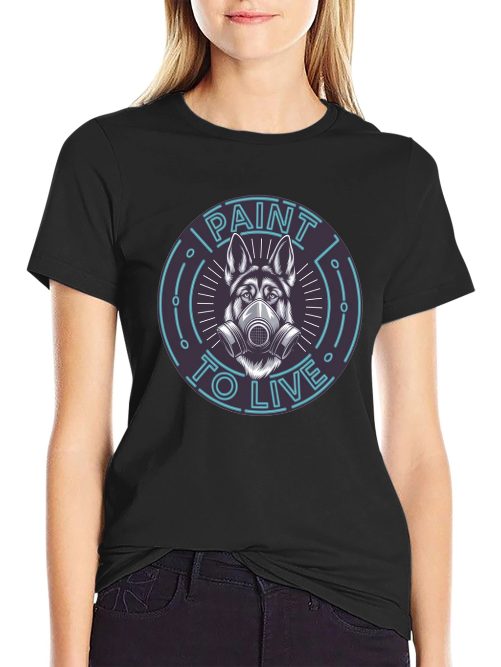 Paint to Live Graphic T-Shirt