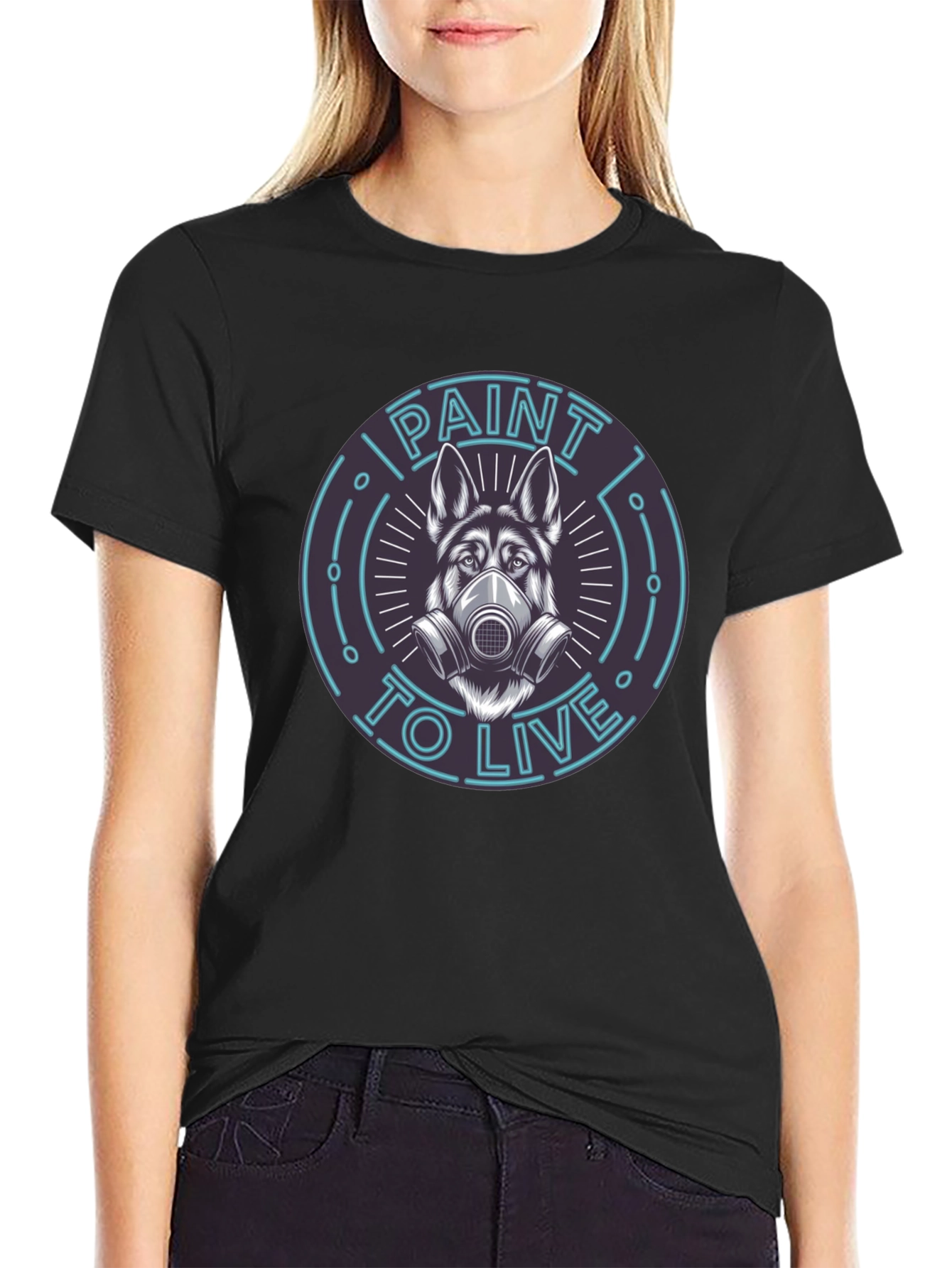 Paint to Live Graphic T-Shirt