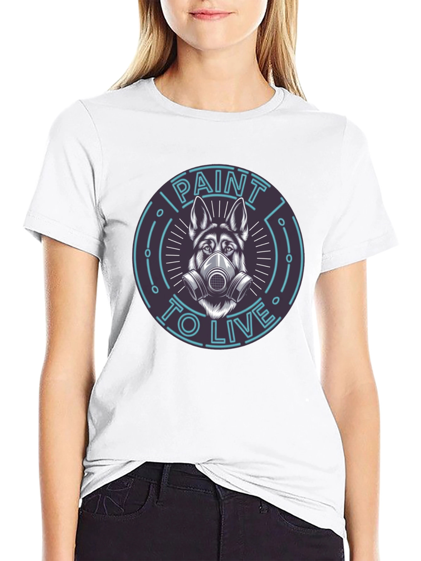 Paint to Live Graphic T-Shirt